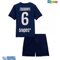 Paris Saint-Germain Illia Zabarnyi #6 Domaci Dres za djecu 2025-26 Kratak Rukav (+ Kratke hlače)